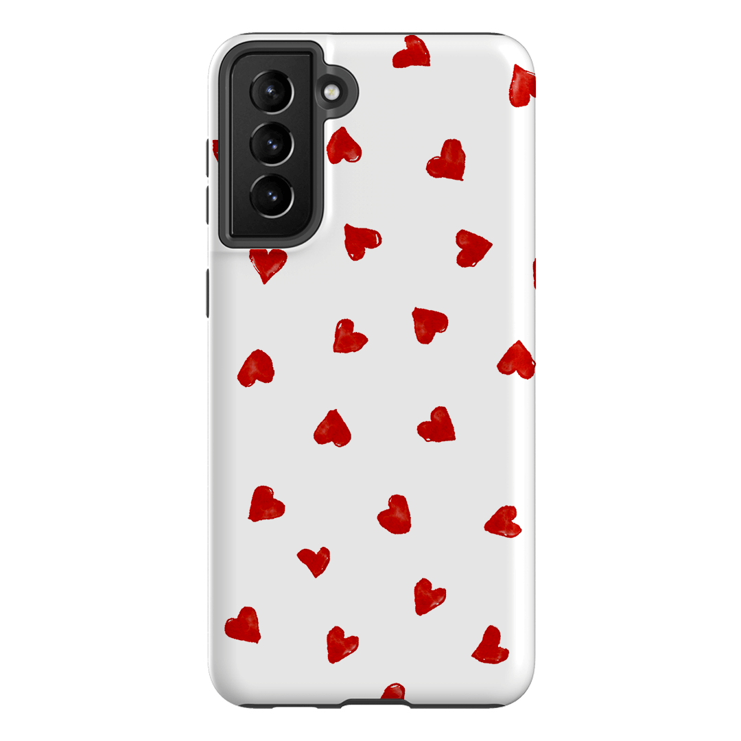 Love Hearts Printed Phone Cases by Oak Meadow - The Dairy