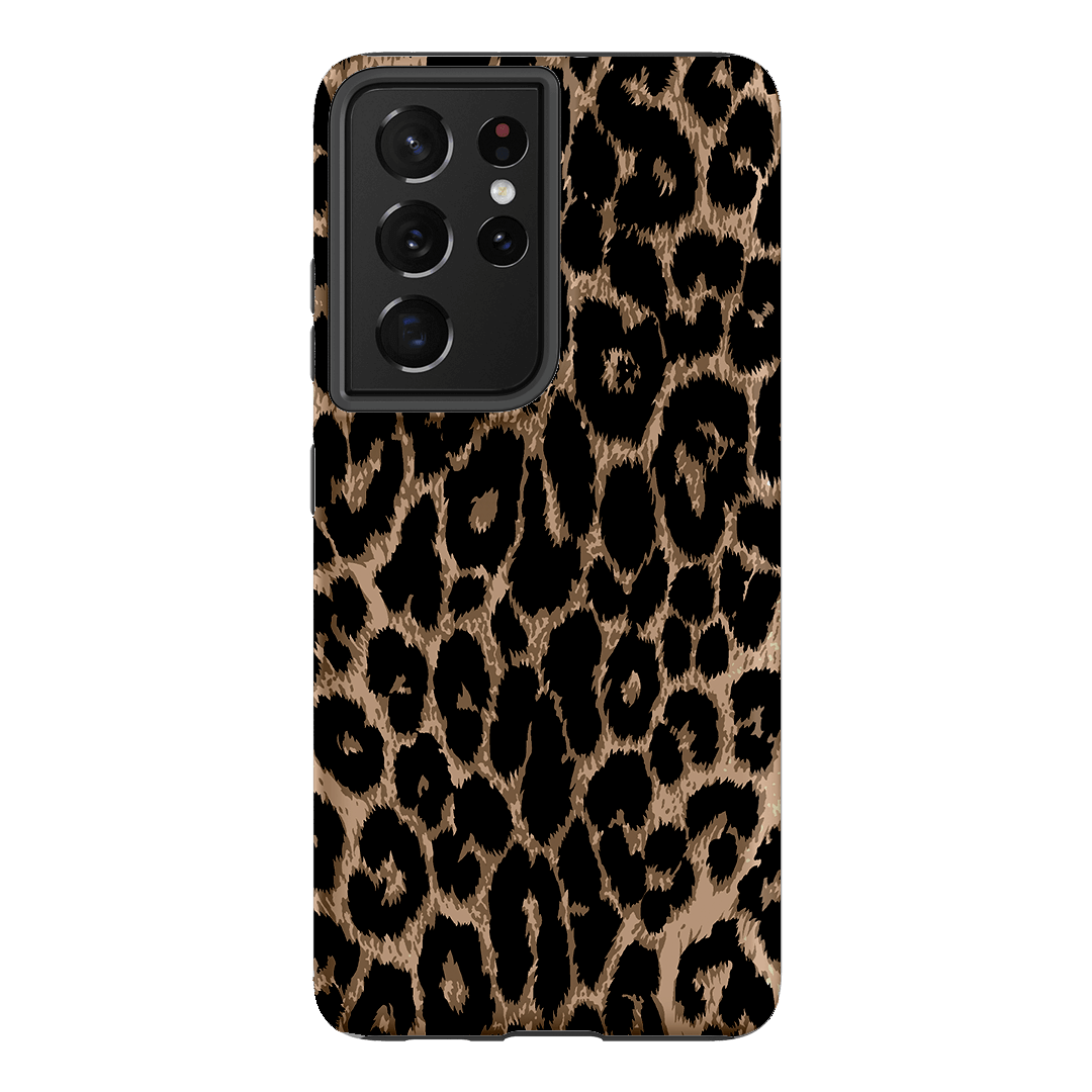 Classic Leopard Printed Phone Cases Samsung Galaxy S21 Ultra / Armoured by The Dairy - The Dairy