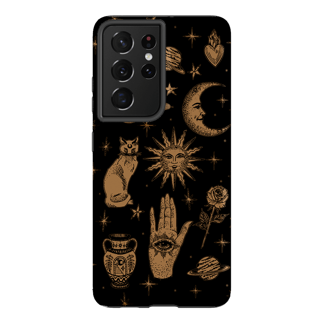 Astro Flash Noir Printed Phone Cases by Veronica Tucker - The Dairy