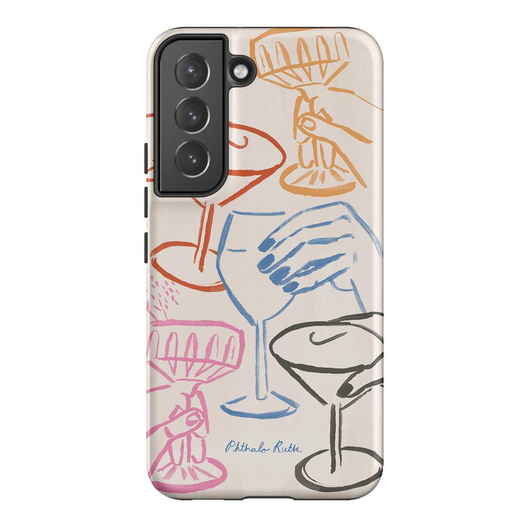 Cheers Multi Printed Phone Cases Samsung Galaxy S22 / Armoured by Phthalo Ruth - The Dairy