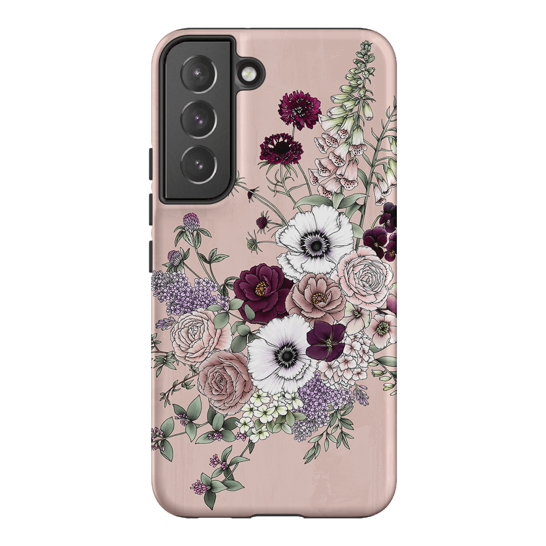 Blush Wildflowers Printed Phone Cases Samsung Galaxy S22 Plus / Armoured by Typoflora - The Dairy