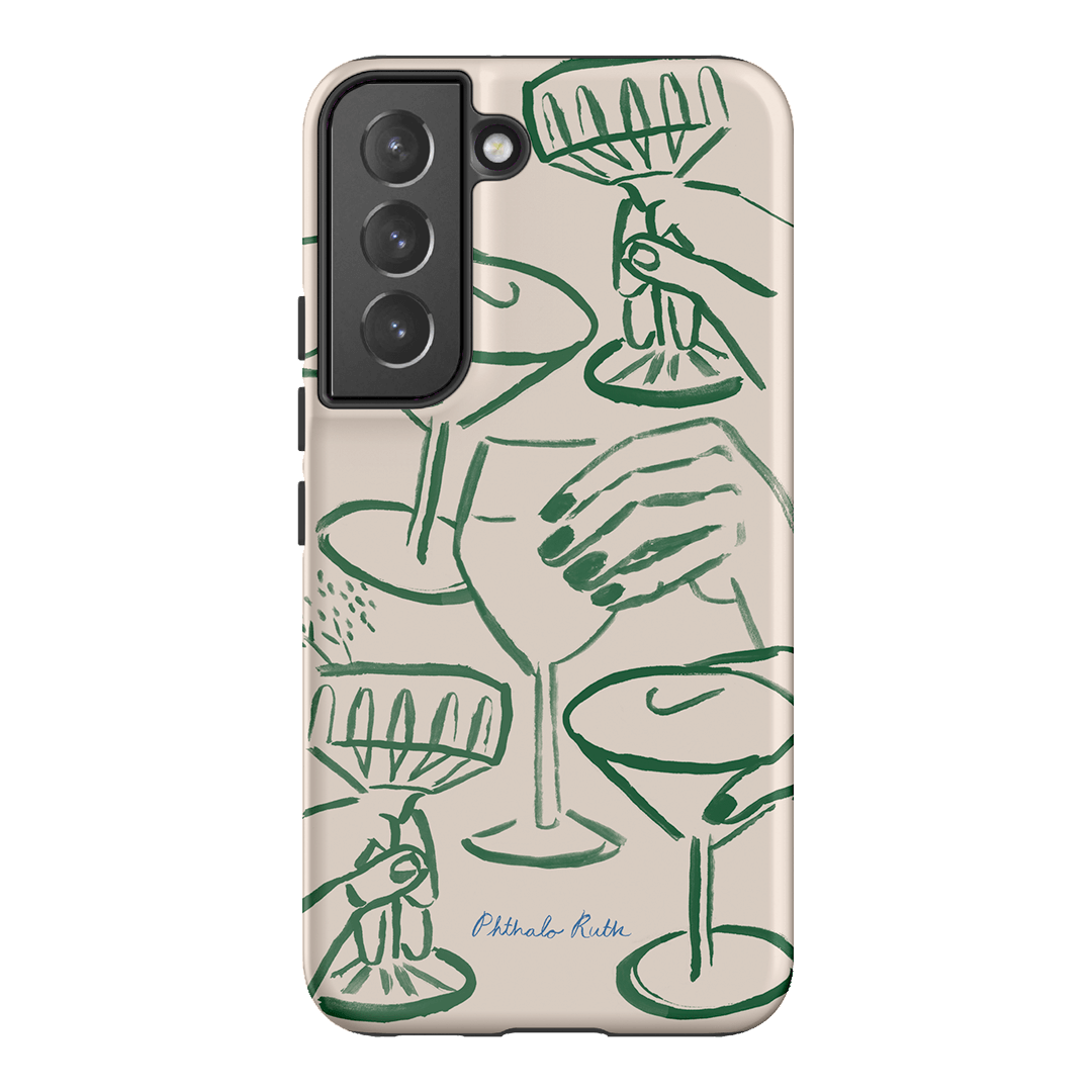 Cheers Printed Phone Cases Samsung Galaxy S22 Plus / Armoured by Phthalo Ruth - The Dairy