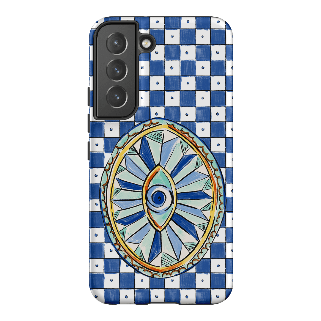 Evil Eye Printed Phone Cases Samsung Galaxy S22 Plus / Armoured by Fenton & Fenton - The Dairy