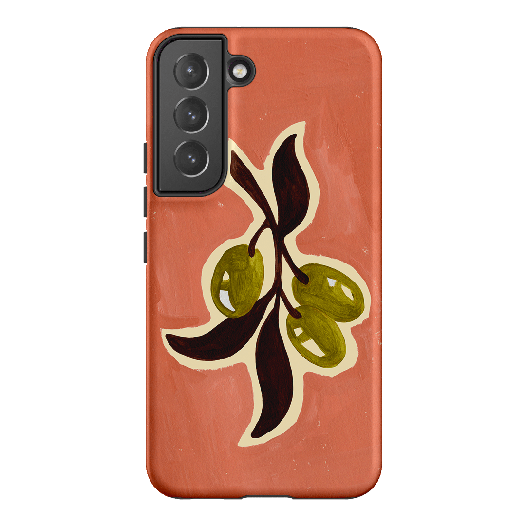 Olives Printed Phone Cases Samsung Galaxy S22 Plus / Armoured by Studio Bon - The Dairy