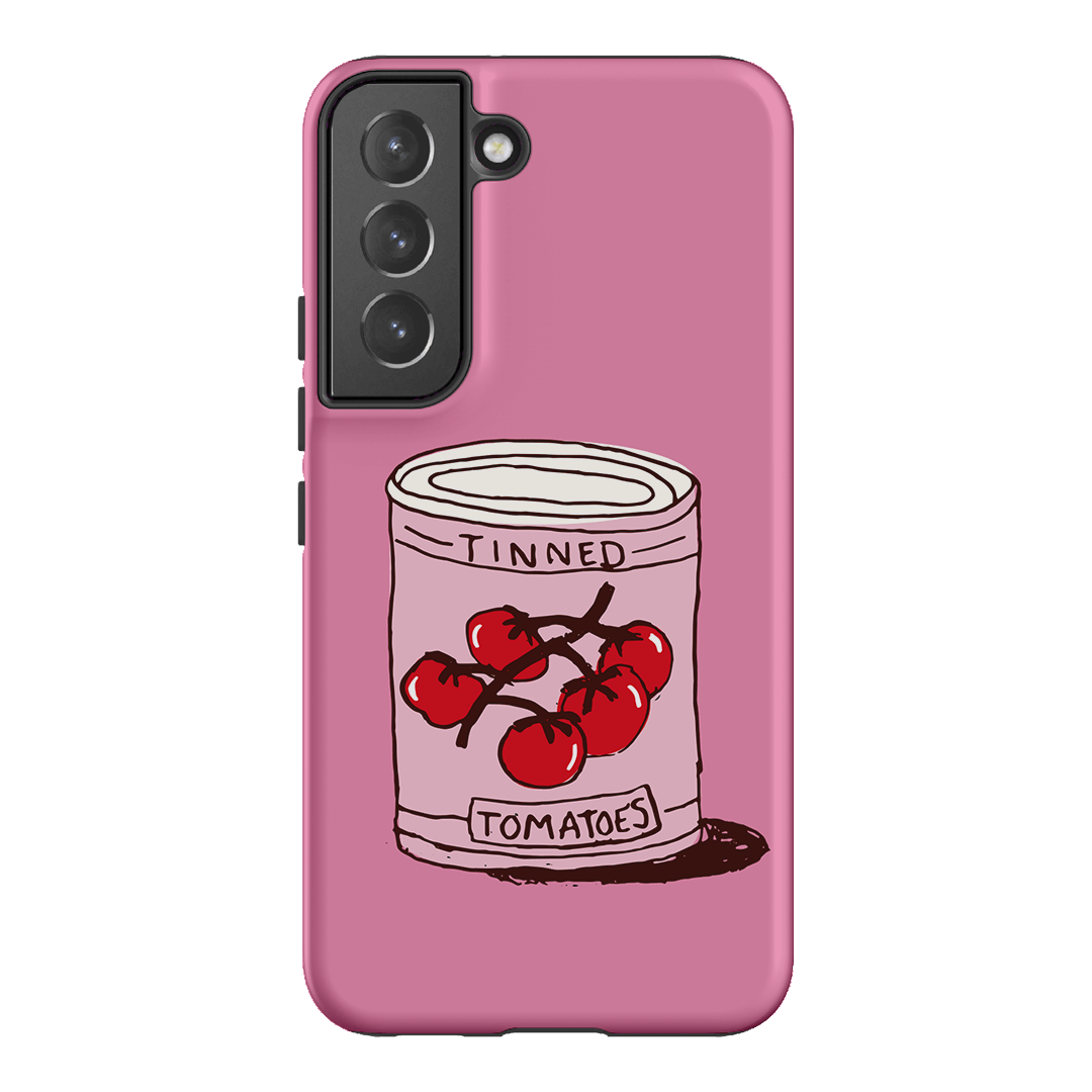 Saucy Pink Printed Phone Cases Samsung Galaxy S22 Plus / Armoured by The Dairy - The Dairy