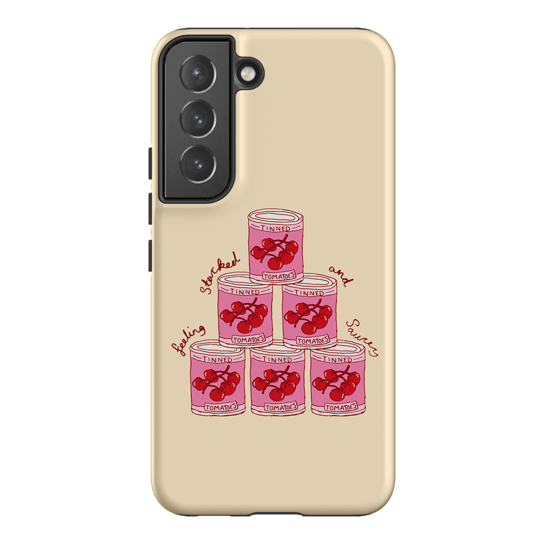 Saucy Supper Printed Phone Cases Samsung Galaxy S22 Plus / Armoured by The Dairy - The Dairy