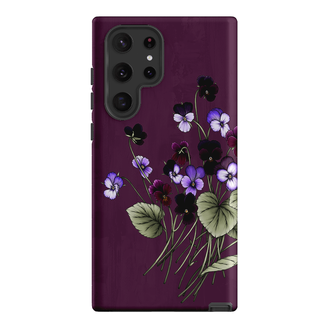 Viola Printed Phone Cases Samsung Galaxy S22 Ultra / Armoured by Typoflora - The Dairy