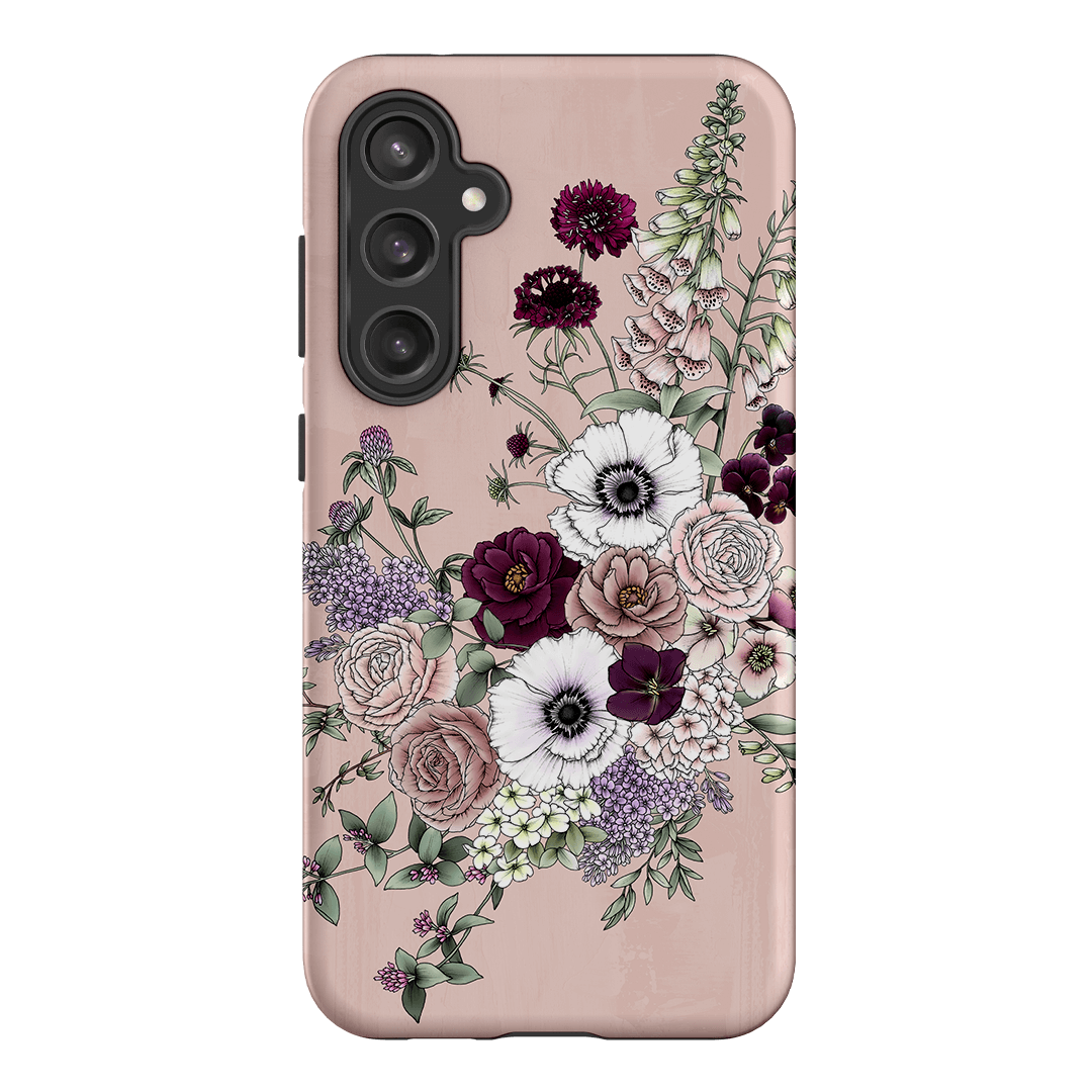 Blush Wildflowers Printed Phone Cases Samsung Galaxy S23 FE / Armoured by Typoflora - The Dairy