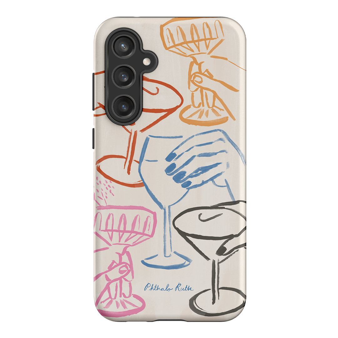 Cheers Multi Printed Phone Cases Samsung Galaxy S23 FE / Armoured by Phthalo Ruth - The Dairy