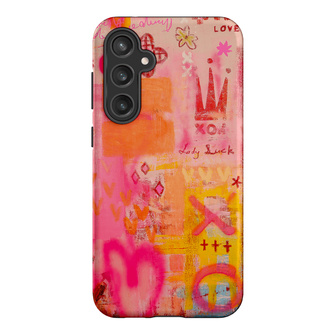 Lady Luck Printed Phone Cases Samsung Galaxy S23 FE / Armoured by Jackie Green - The Dairy