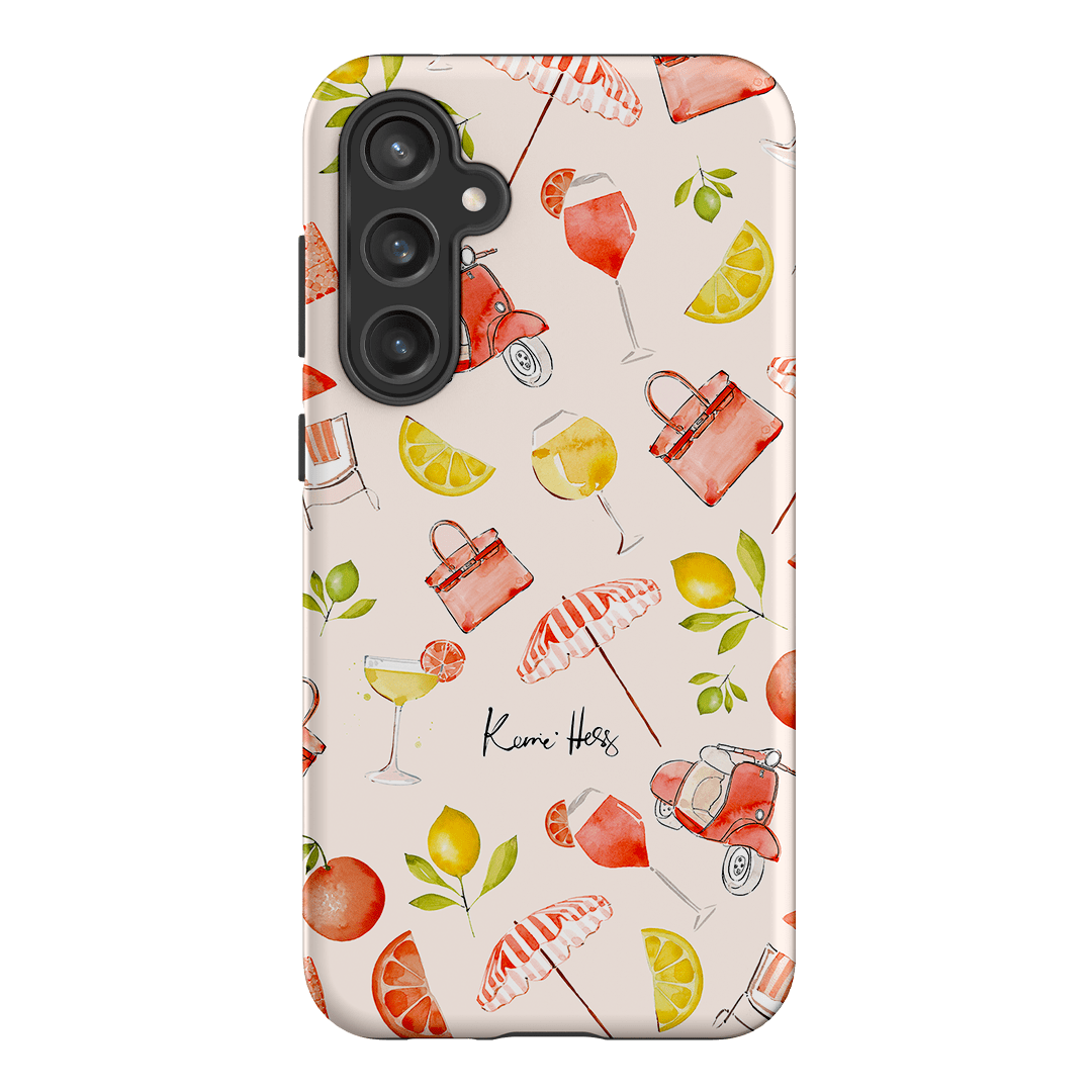 Positano Printed Phone Cases Samsung Galaxy S23 FE / Armoured by Kerrie Hess - The Dairy