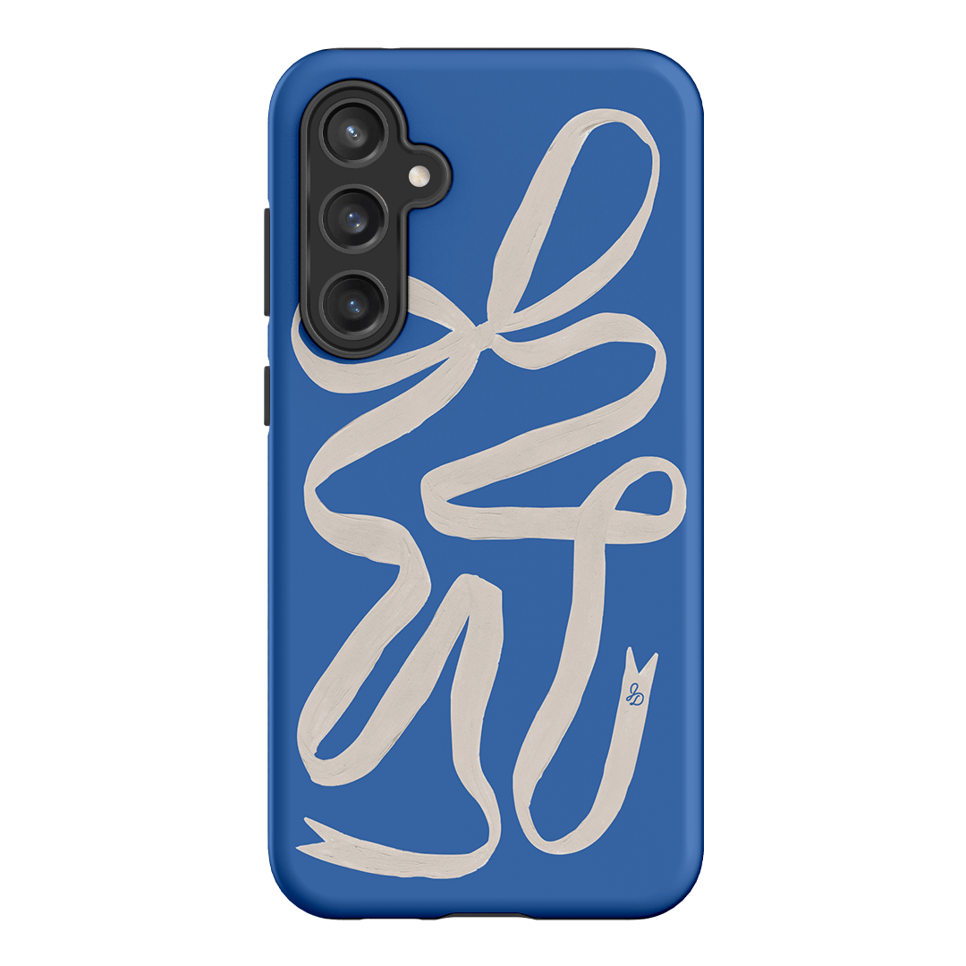 Something Blue Ribbon Printed Phone Cases Samsung Galaxy S23 FE / Armoured by Jasmine Dowling - The Dairy