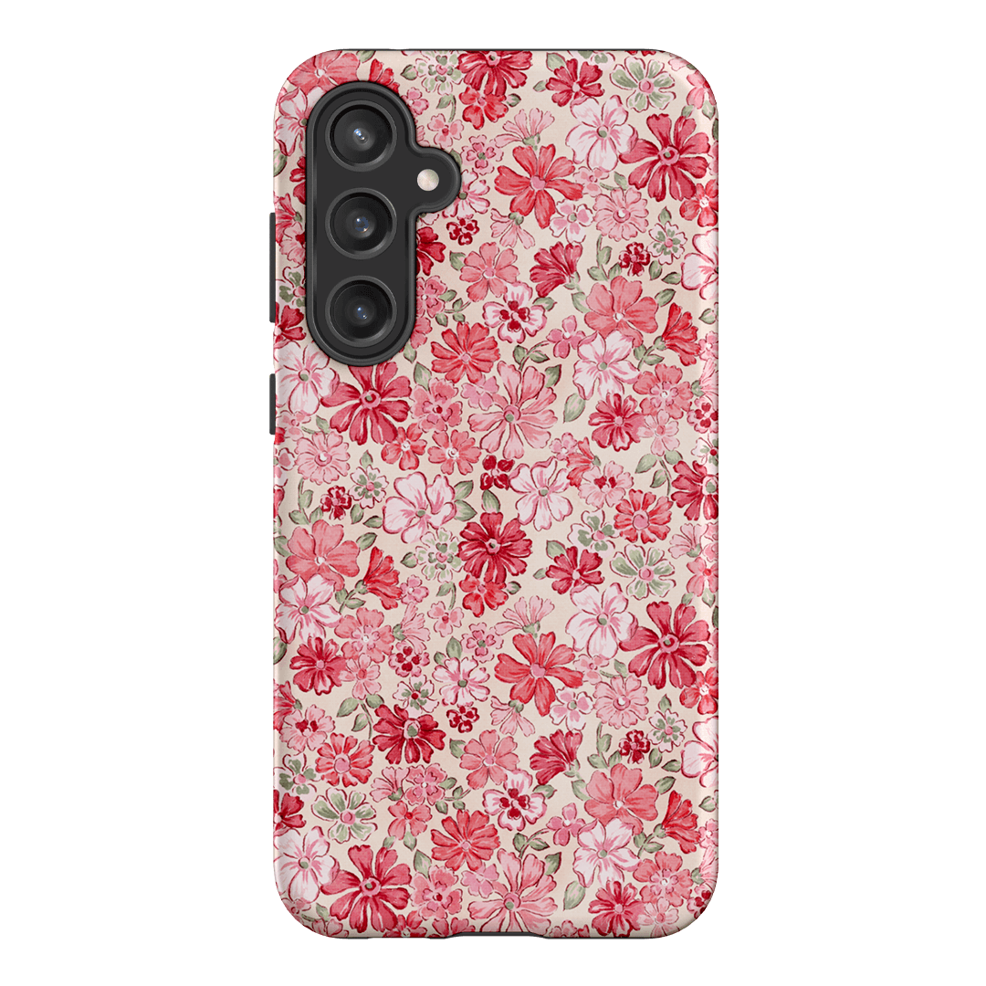 Strawberry Kiss Printed Phone Cases Samsung Galaxy S23 FE / Armoured by Oak Meadow - The Dairy