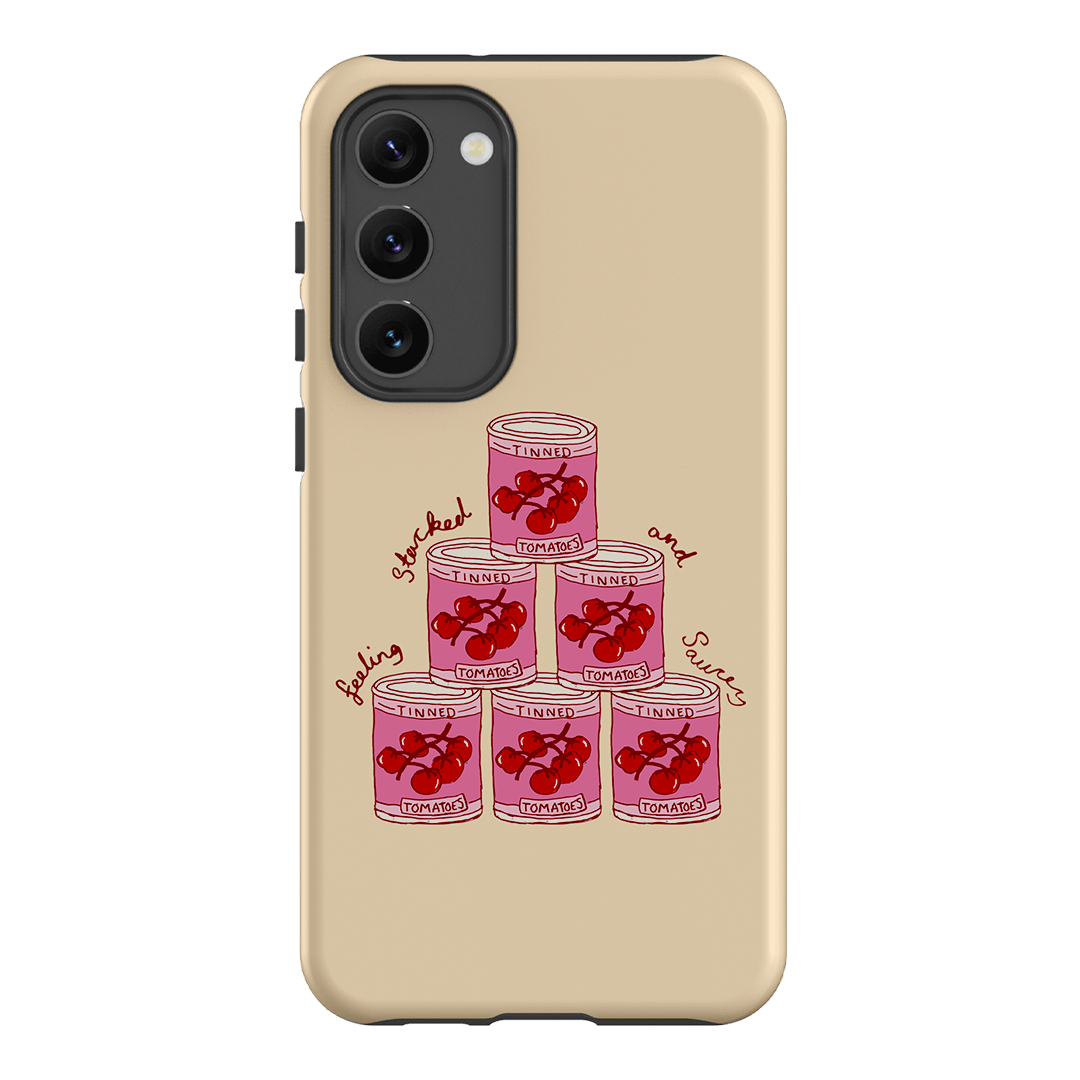 Saucy Supper Printed Phone Cases Samsung Galaxy S23 Plus / Armoured by The Dairy - The Dairy