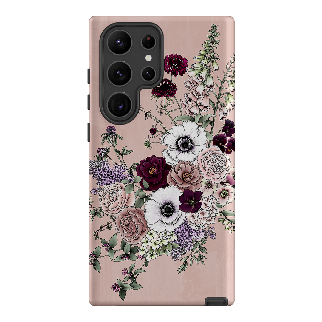 Blush Wildflowers Printed Phone Cases Samsung Galaxy S23 Ultra / Armoured by Typoflora - The Dairy