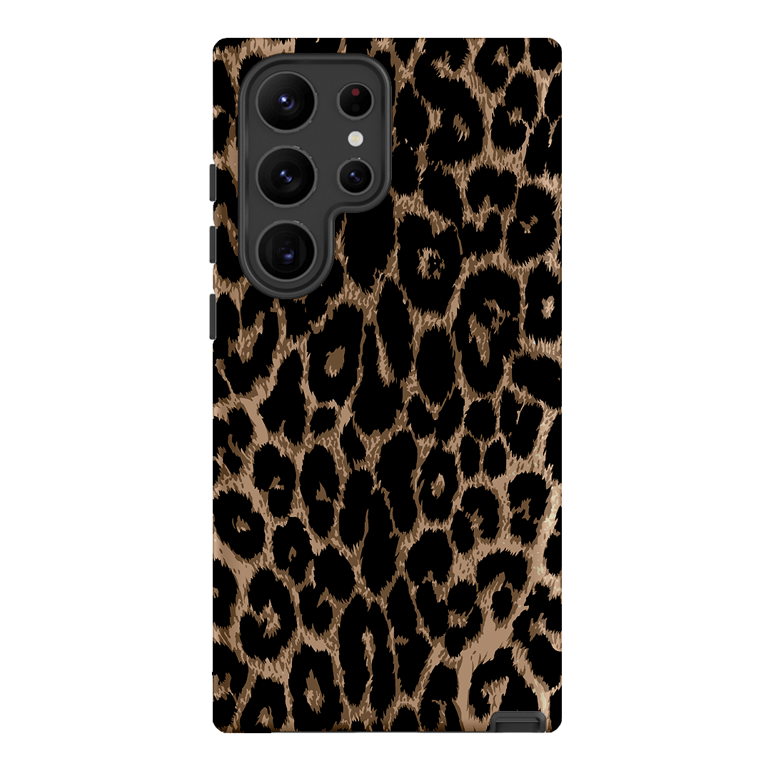 Classic Leopard Printed Phone Cases Samsung Galaxy S23 Ultra / Armoured by The Dairy - The Dairy