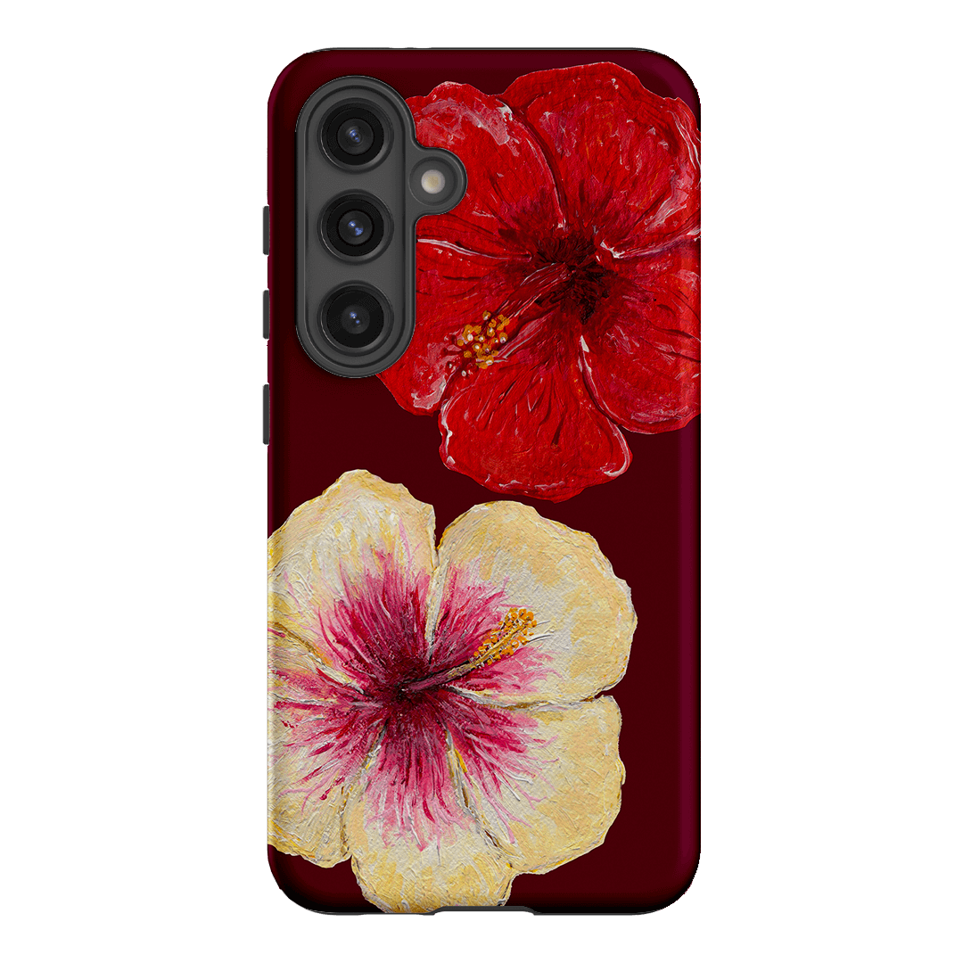 Hibiscus Flower Printed Phone Cases Samsung Galaxy S24 / Armoured by BG. Studio - The Dairy