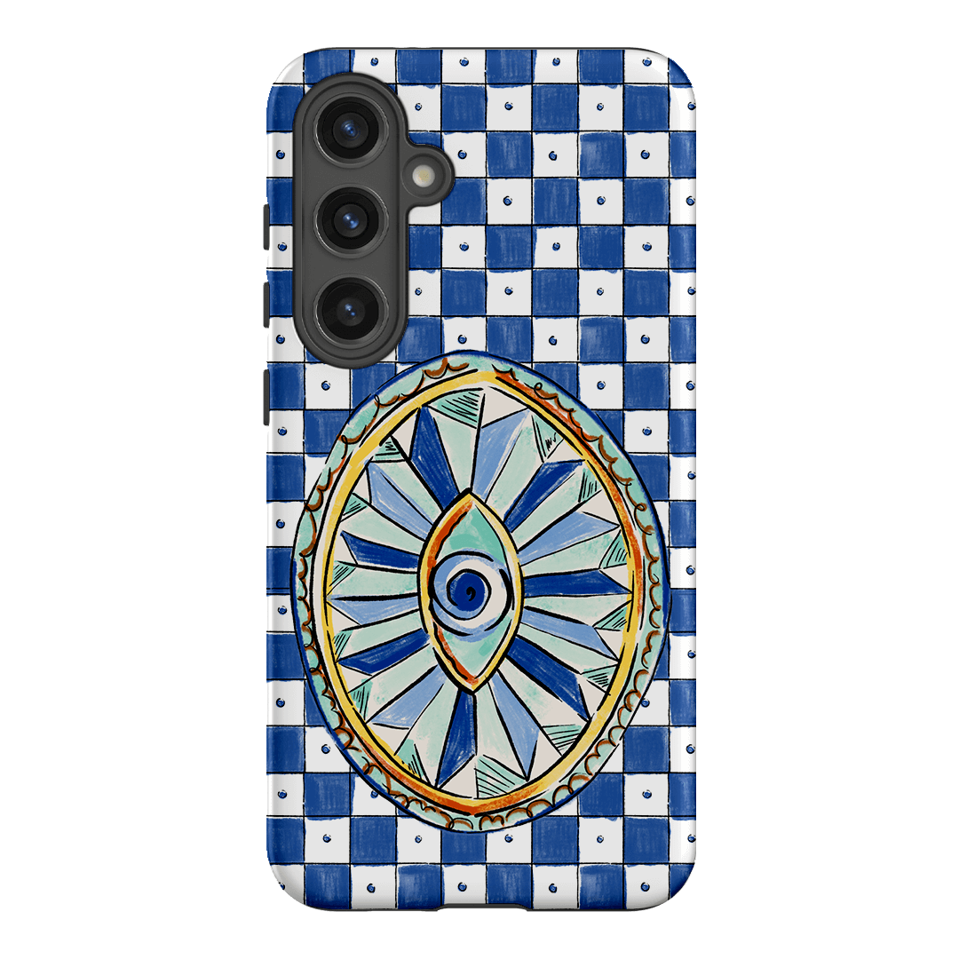 Evil Eye Printed Phone Cases Samsung Galaxy S24 Plus / Armoured by Fenton & Fenton - The Dairy