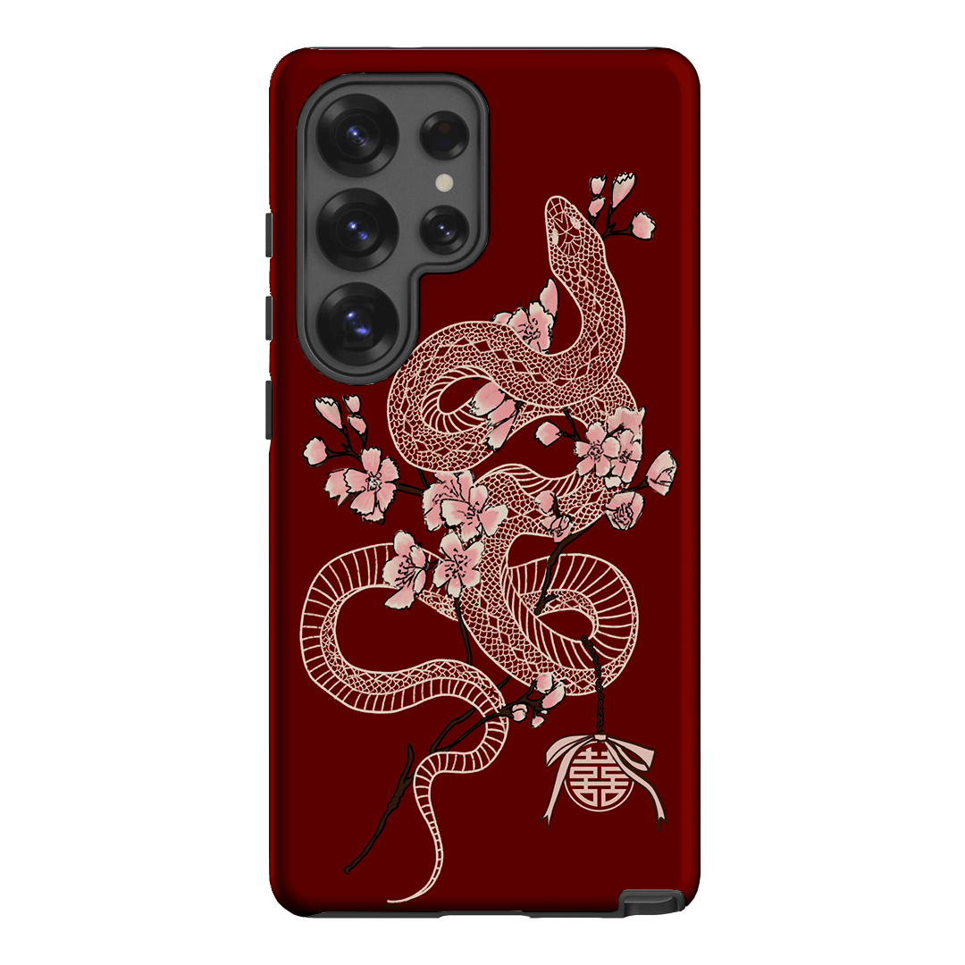 Blossom Snake in Red