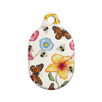 Butterflies & Bees AirTag Case AirTag Case by BG. Studio - The Dairy