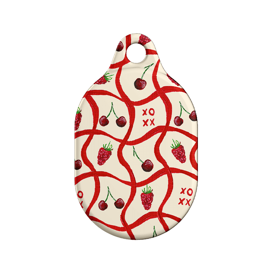 Cherries & Berries AirTag Case AirTag Case by BG. Studio - The Dairy