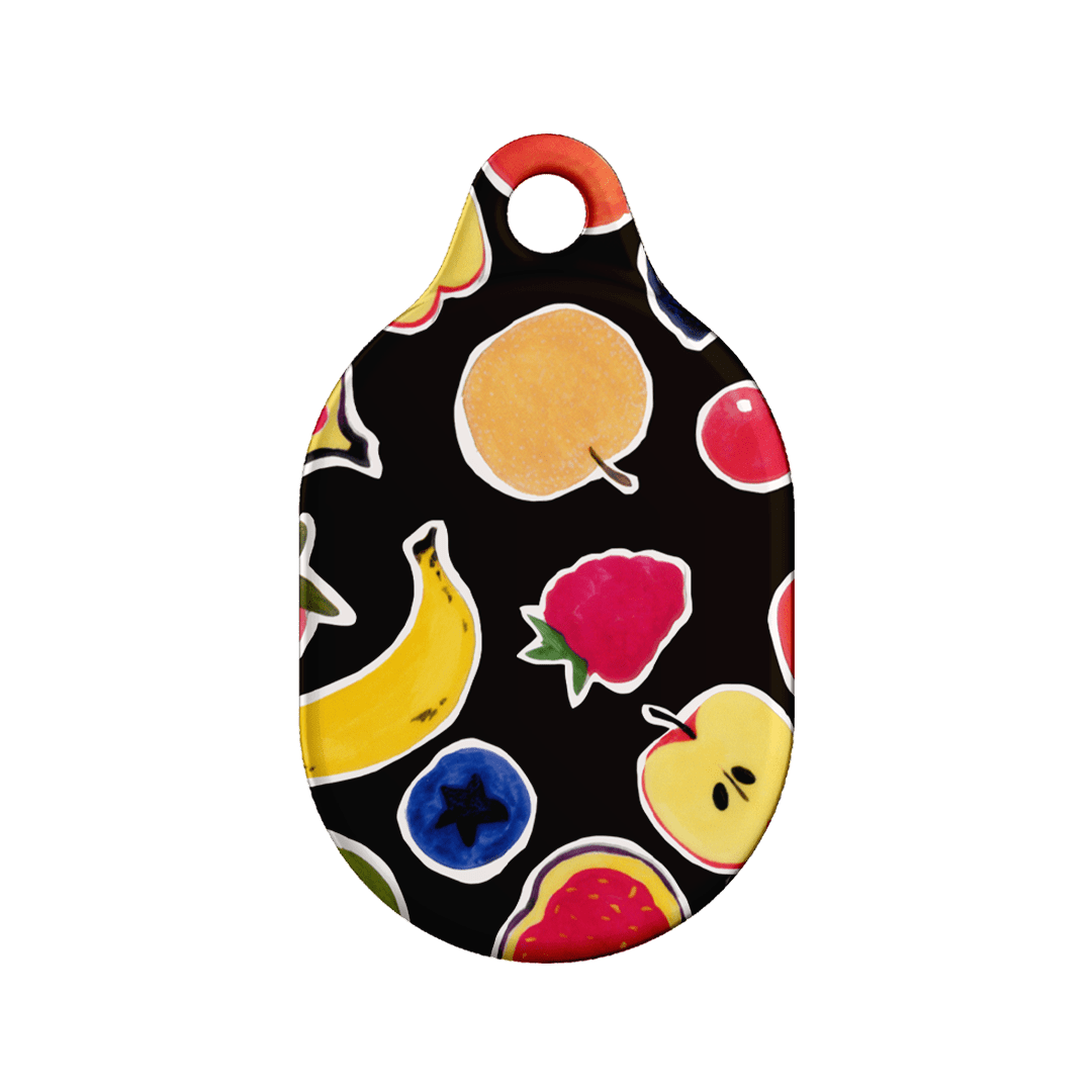 Fruit Stickers AirTag Case AirTag Case by Studio Bon - The Dairy