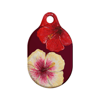 Hibiscus Flower AirTag Case AirTag Case by BG. Studio - The Dairy