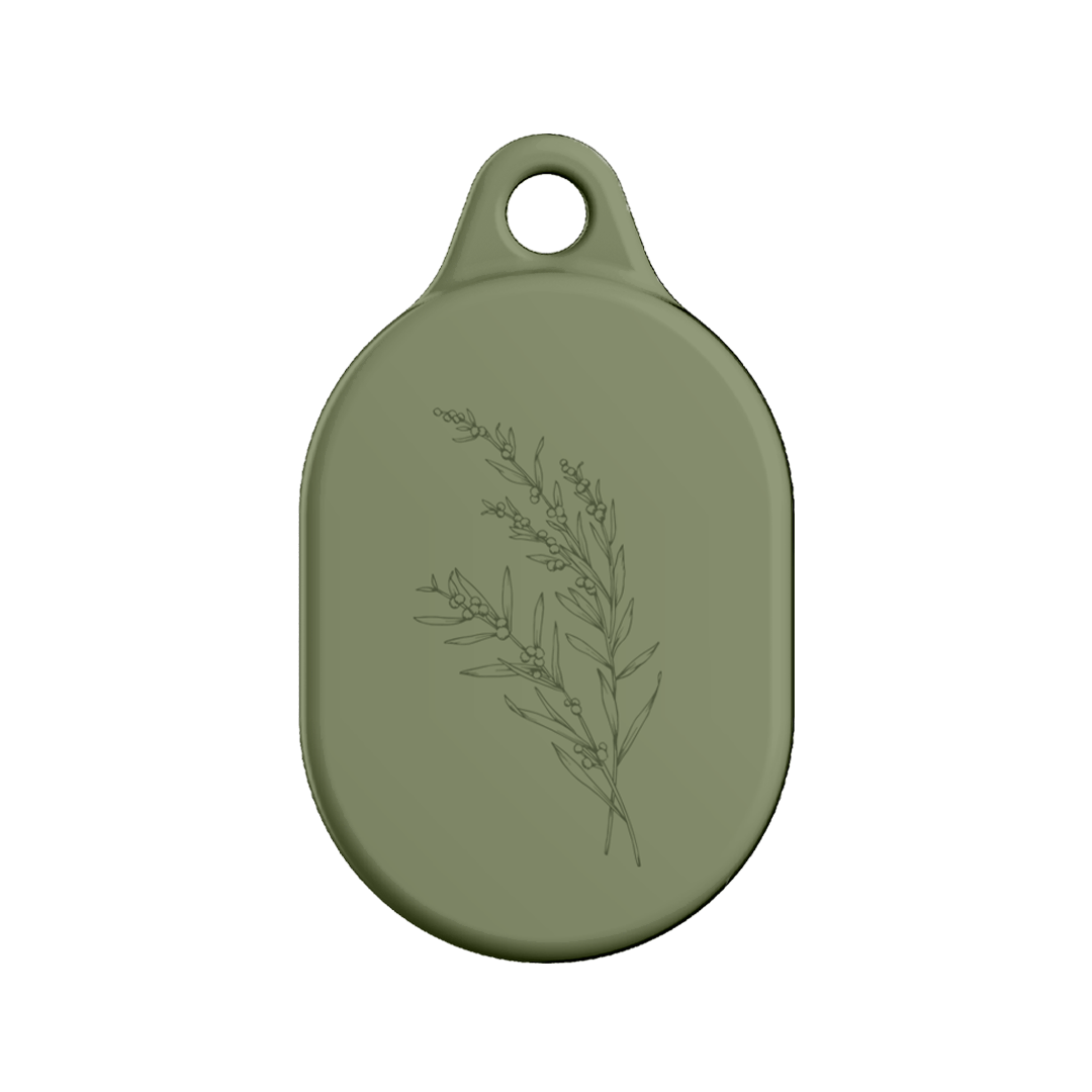 Khaki Wattle AirTag Case AirTag Case by Typoflora - The Dairy