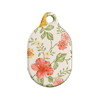 Hibiscus AirTag Case AirTag Case by Oak Meadow - The Dairy