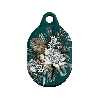 Teal Native AirTag Case AirTag Case by Typoflora - The Dairy