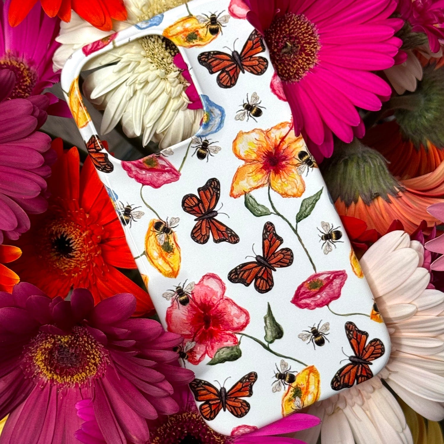 Butterflies & Bees Printed Phone Cases by BG. Studio - The Dairy