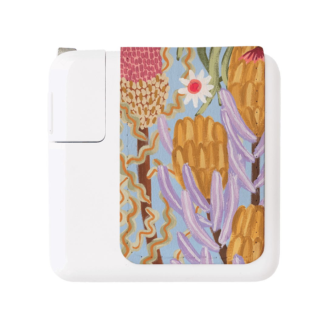 Bloom Fields Power Adapter Skin Power Adapter Skin by Amy Gibbs - The Dairy