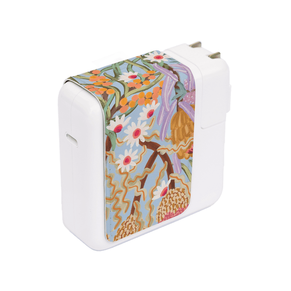 Bloom Fields Power Adapter Skin Power Adapter Skin by Amy Gibbs - The Dairy