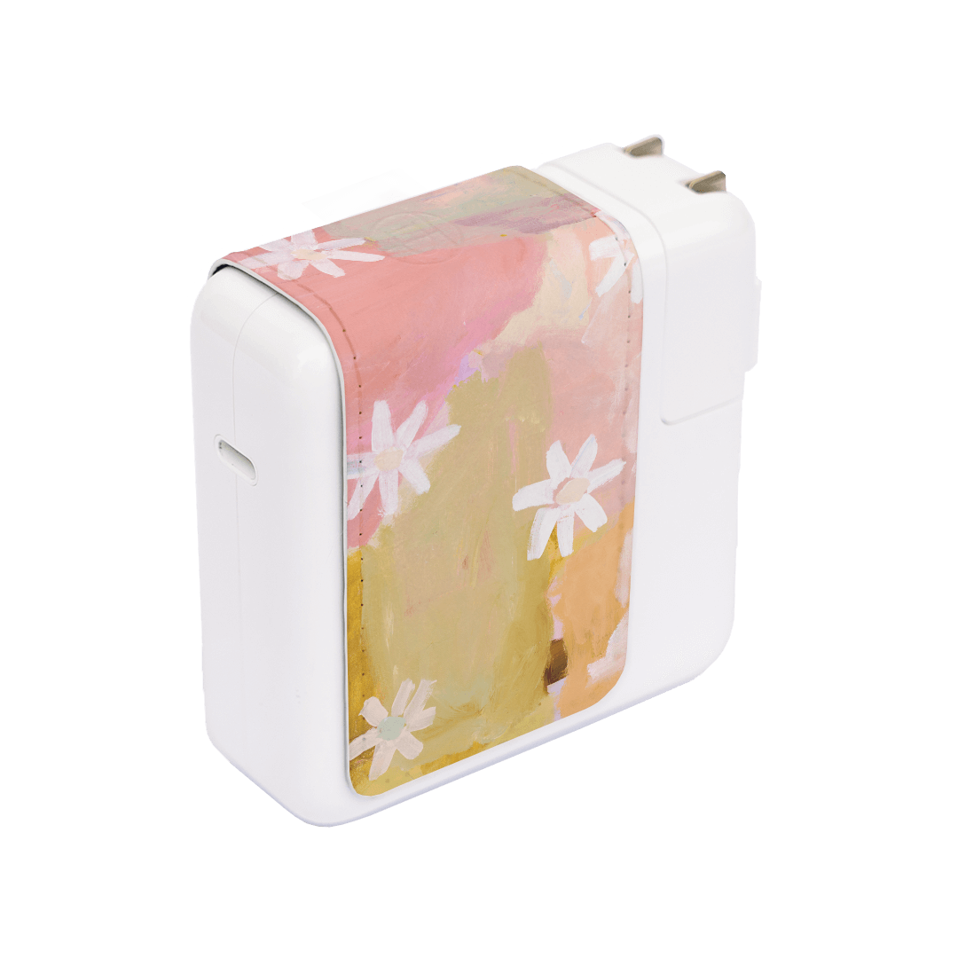 Get Happy Power Adapter Skin Power Adapter Skin by Kate Eliza - The Dairy