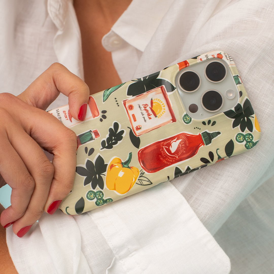 Chilli Pepper Printed Phone Cases by Charlie Taylor - The Dairy