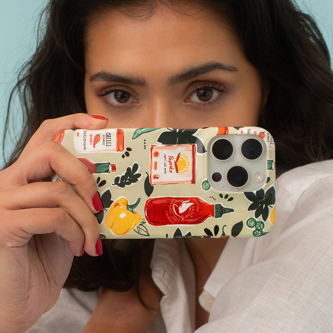 Chilli Pepper Printed Phone Cases by Charlie Taylor - The Dairy