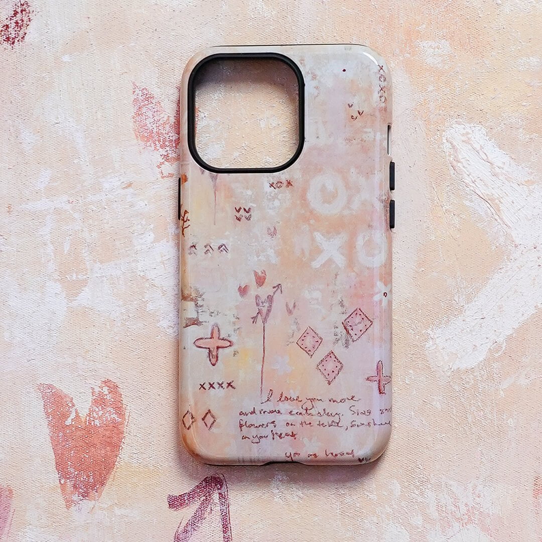 Love Story Printed Phone Cases by Jackie Green - The Dairy