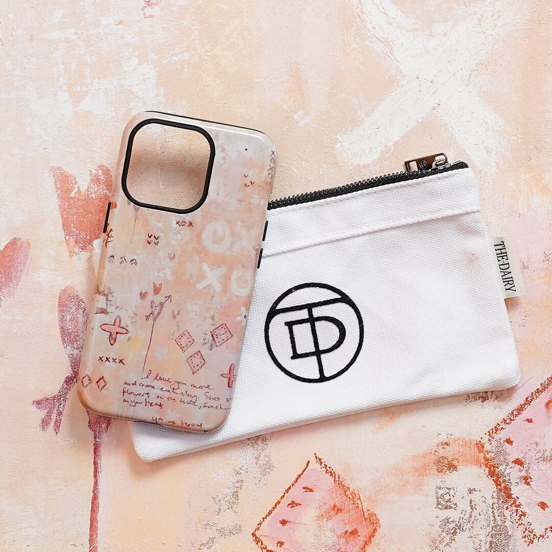 Love Story Printed Phone Cases by Jackie Green - The Dairy