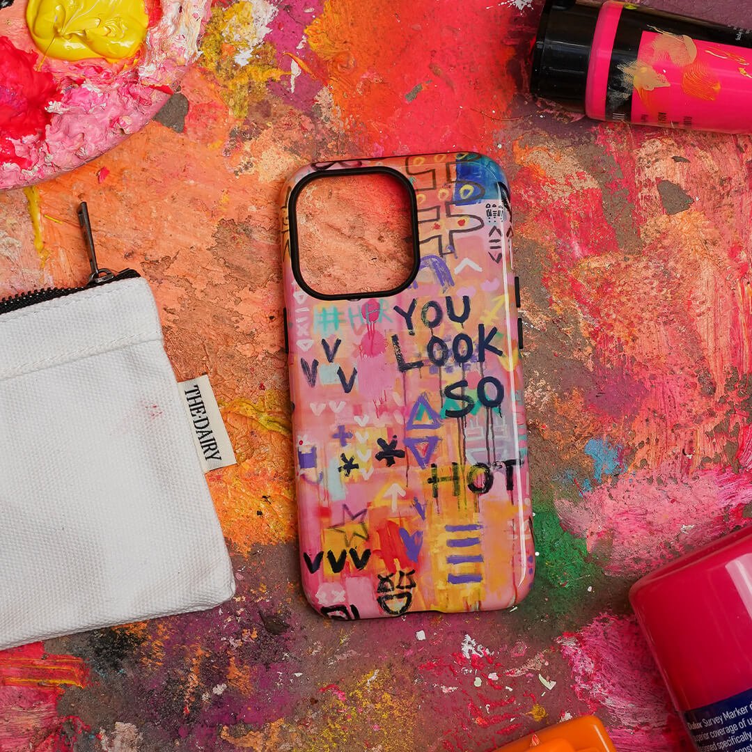 So Hot Printed Phone Cases by Jackie Green - The Dairy