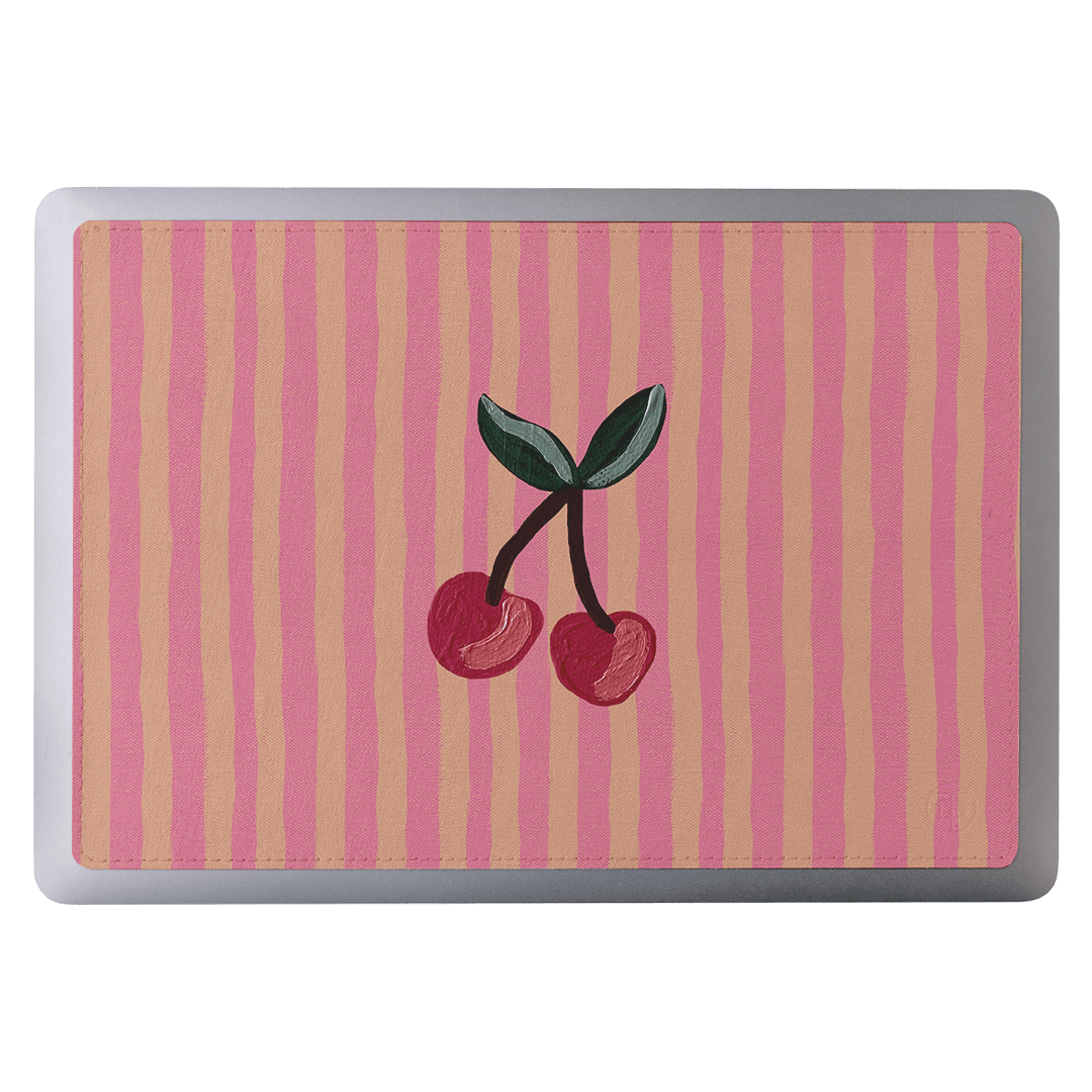 Cherry On Top Laptop Sticker Laptop Skin 13 Inch by Amy Gibbs - The Dairy