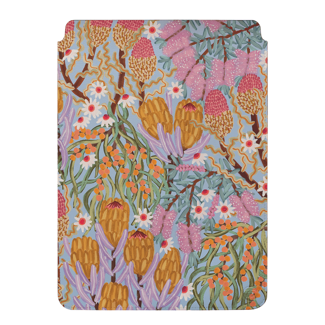 Bloom Fields Laptop & iPad Sleeve Laptop & Tablet Sleeve Small by Amy Gibbs - The Dairy