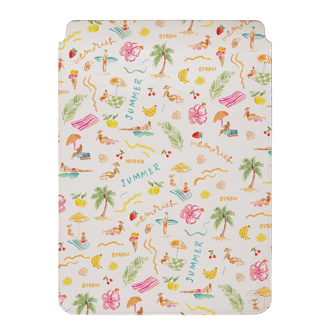 Summer Memories Laptop & iPad Sleeve Laptop & Tablet Sleeve by Cass Deller - The Dairy