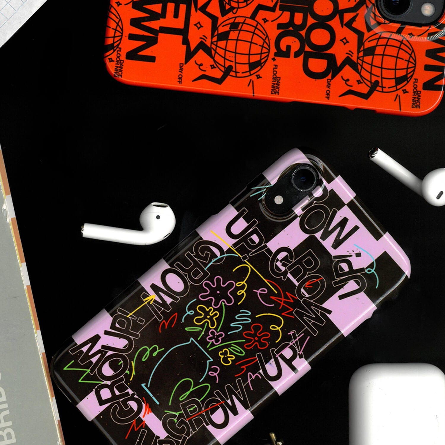 The Dairy AfterHours phone case with a bold and sophisticated design, perfect for any occasion