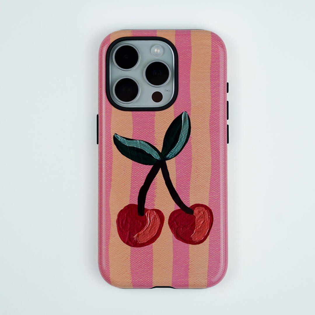 Cherry On Top Printed Phone Cases by Amy Gibbs - The Dairy