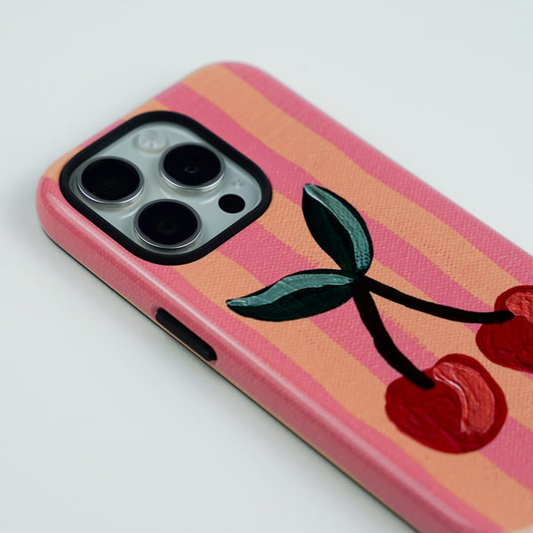 Cherry On Top Printed Phone Cases iPhone 16 / Armoured by Amy Gibbs - The Dairy