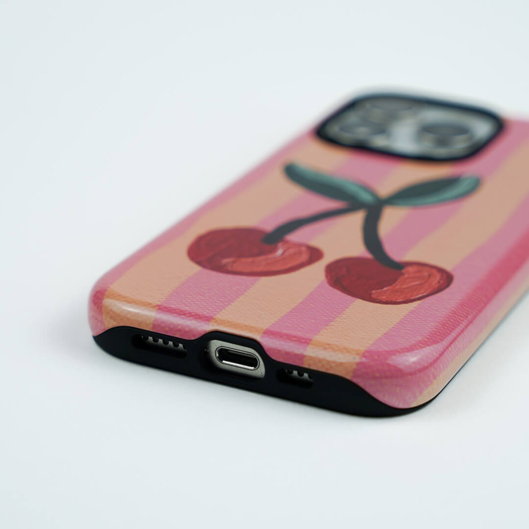 Cherry On Top Printed Phone Cases by Amy Gibbs - The Dairy