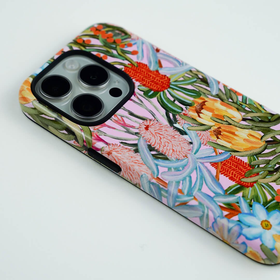 Floral Sorbet Printed Phone Cases by Amy Gibbs - The Dairy