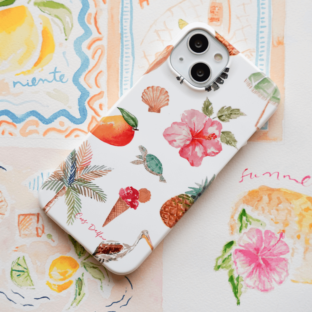 Noosa Printed Phone Cases by Cass Deller - The Dairy