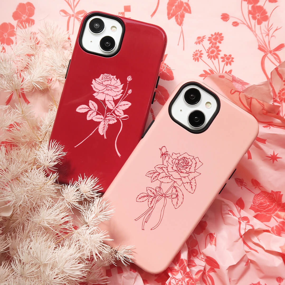 Rouge Printed Phone Cases by Typoflora - The Dairy