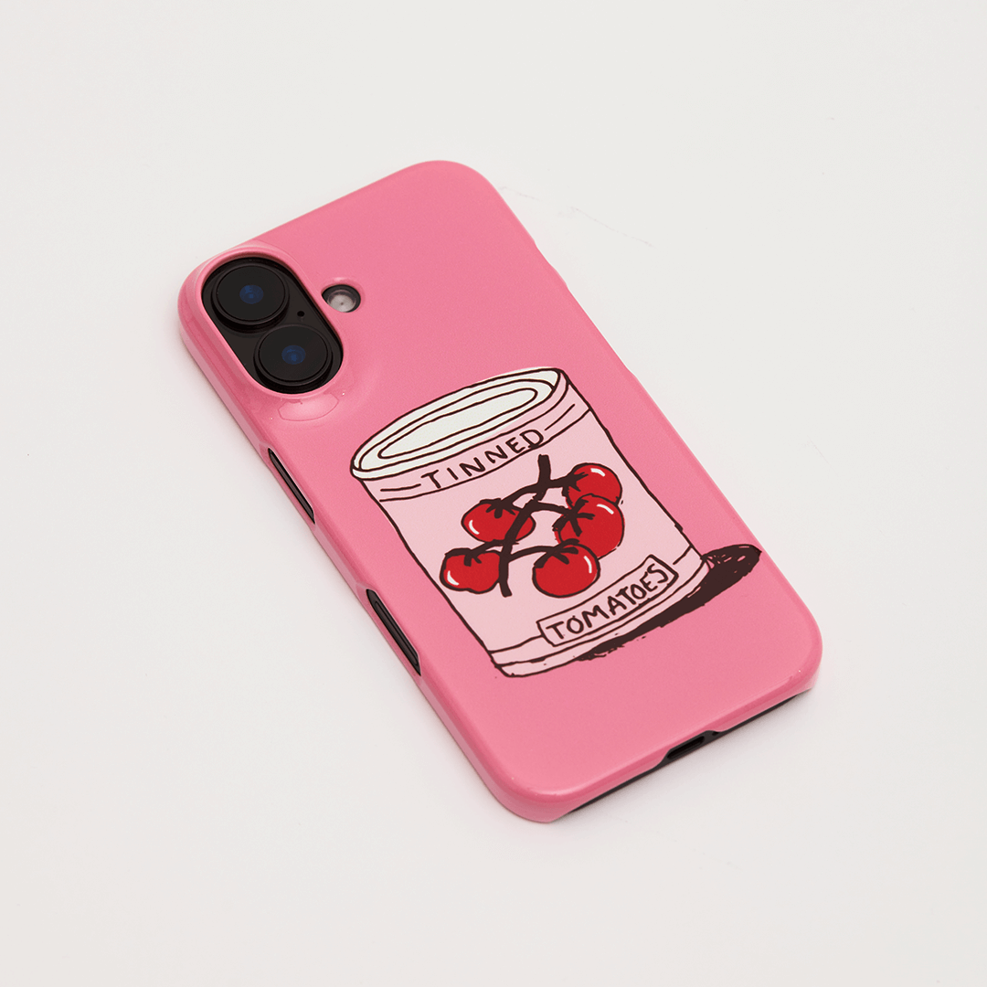 Saucy Pink Printed Phone Cases by The Dairy - The Dairy